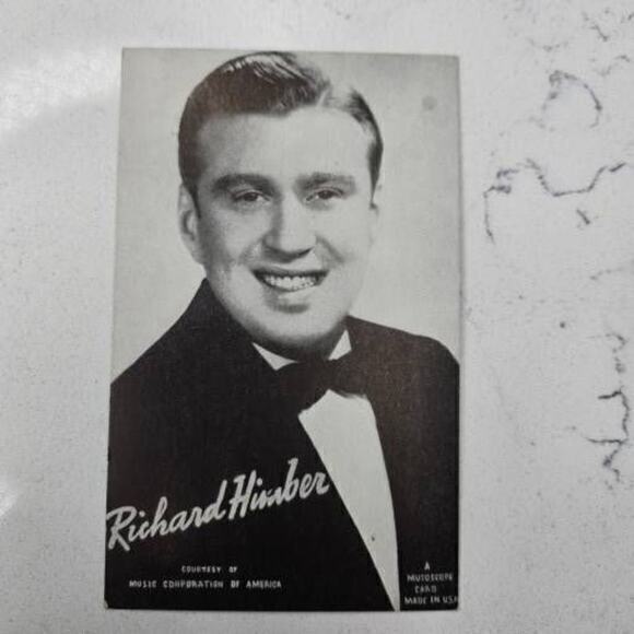 Vintage Postcard Arcade Exhibit Card Set Gordon MacRae Arlene Francis Jerry Vale - Picture 4 of 8